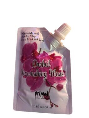 Primal Elements Kaolin Clay Orchid Nourishing  Face Mask